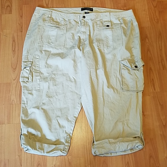 Venezia Pants - Venezia cargo khaki pants or capris